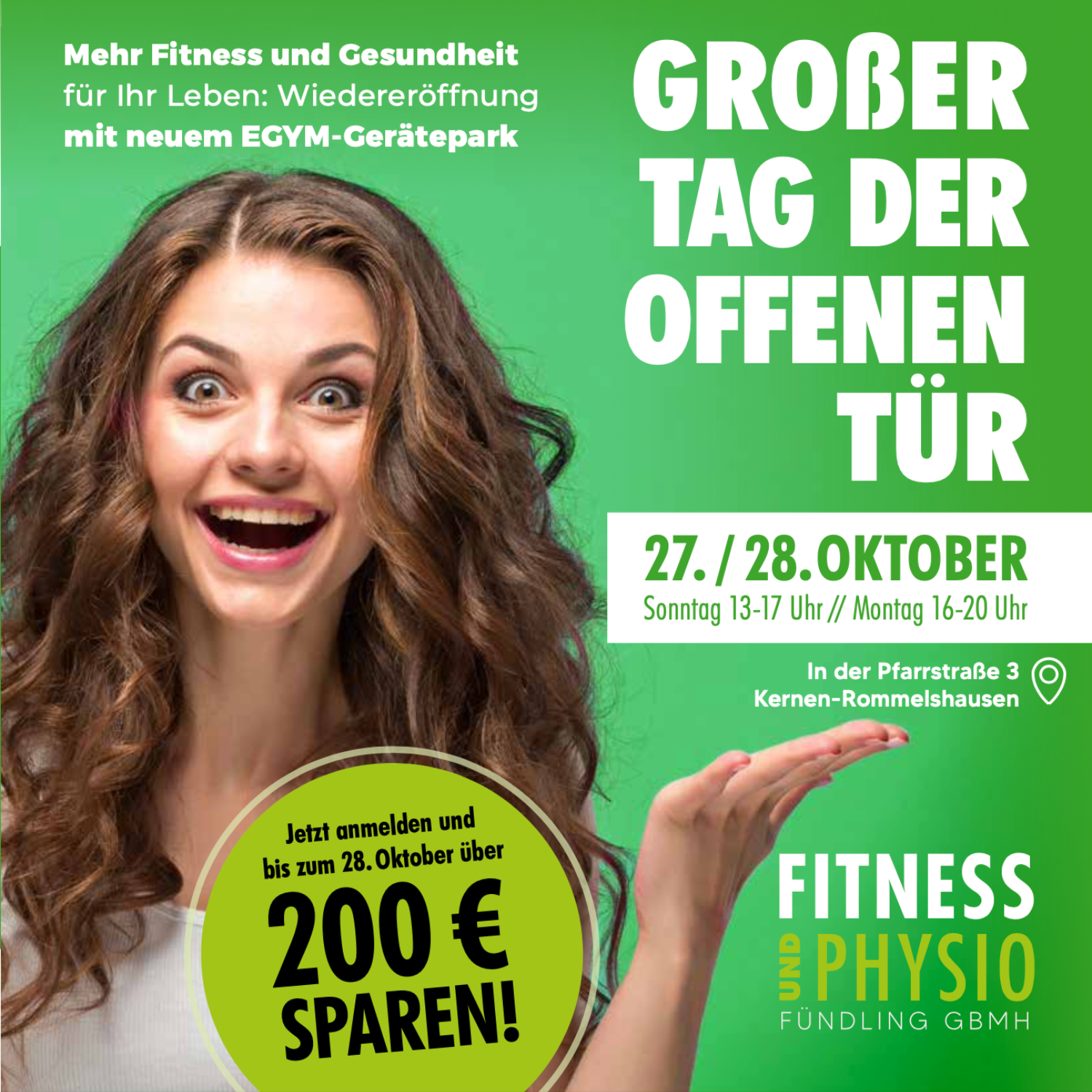 Großer Tag der offenen Tür! - 27. und 28. Oktober